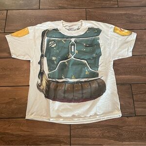 Men’s XL Star Wars Boba Fett Allover Graphic Tee
